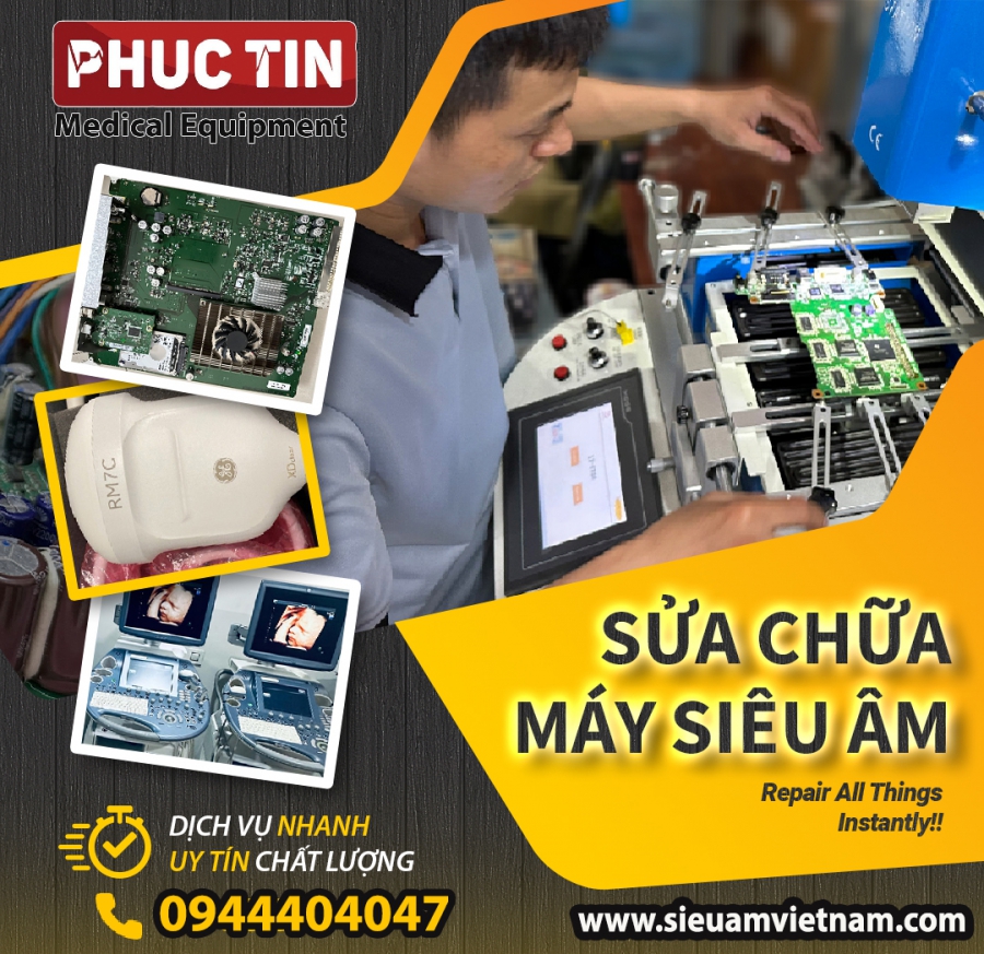 Dịch vụ sửa chữa máy siêu âm