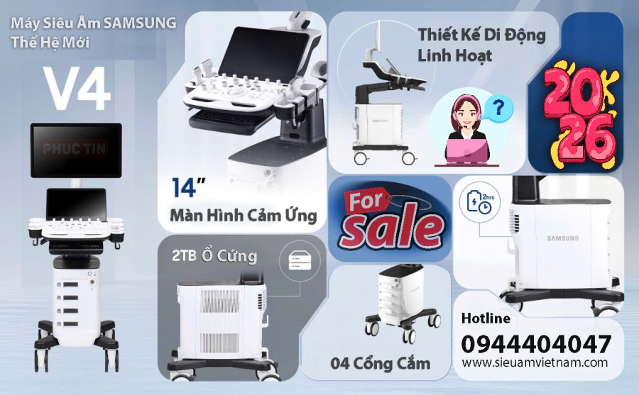 MÁY SIÊU ÂM SAMSUNG V4