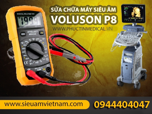 SỬA CHỮA MÁY SIÊU ÂM GE VOLUSON P8