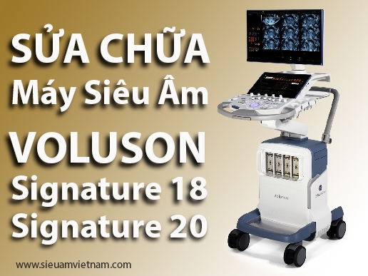 Sửa Chữa Máy Siêu Âm Voluson Signature 18 , Signature 20
